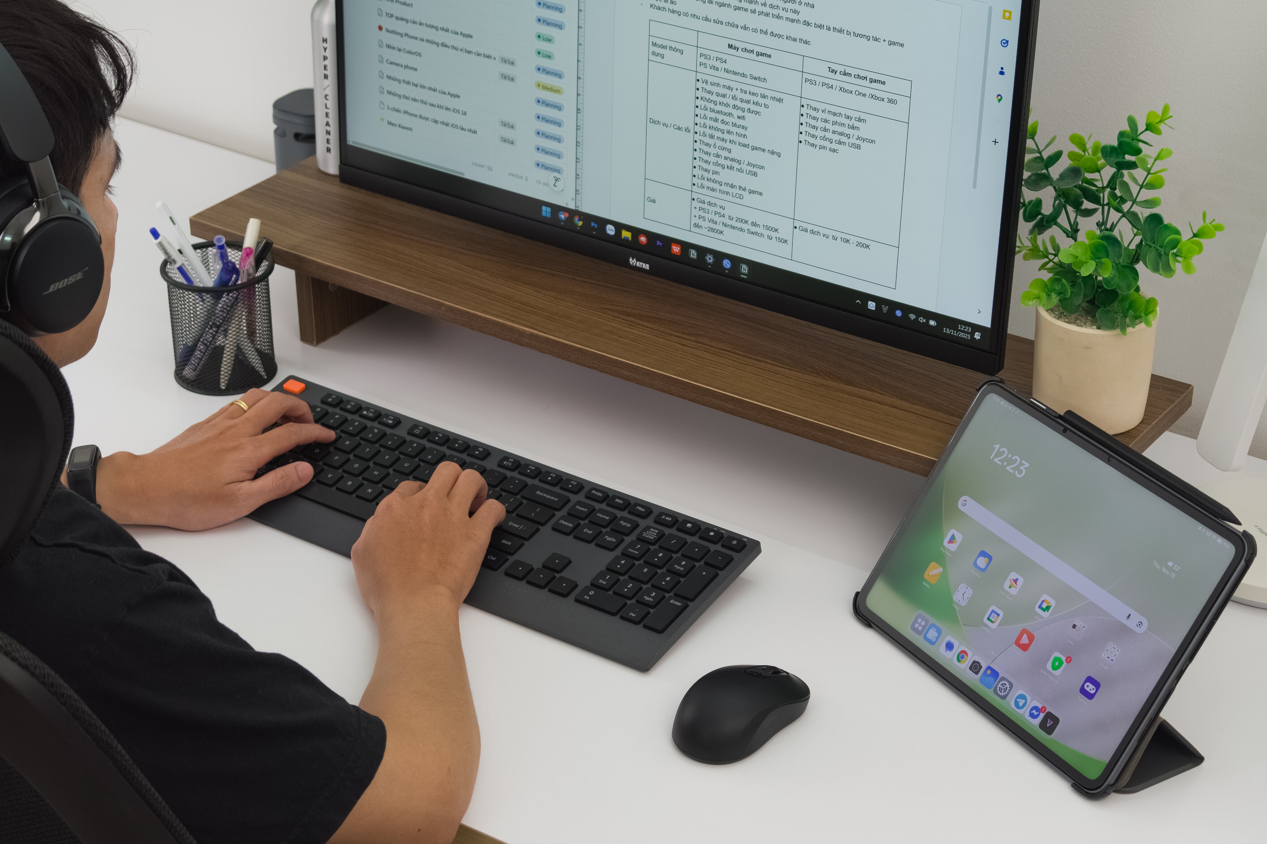 Bộ đôi phím chuột văn phòng HyperWork Core Click & Core Type: Người dùng cá nhân và khách hàng dự án đều tin chọn
