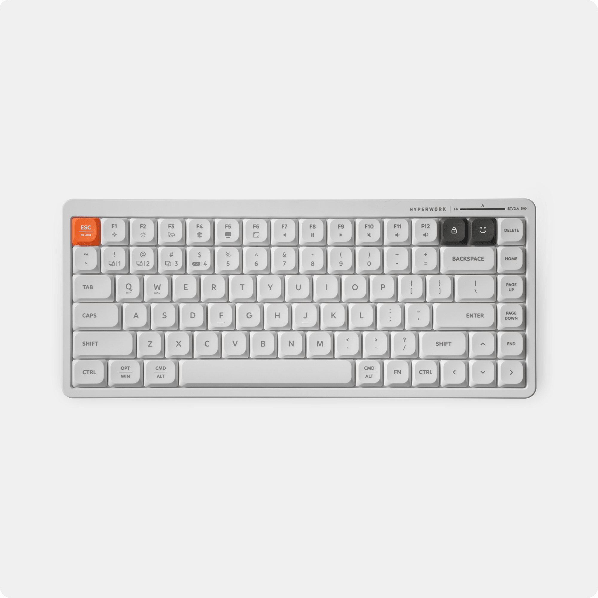 Bàn phím không dây HyperWork SilentKey Mini - TS01M