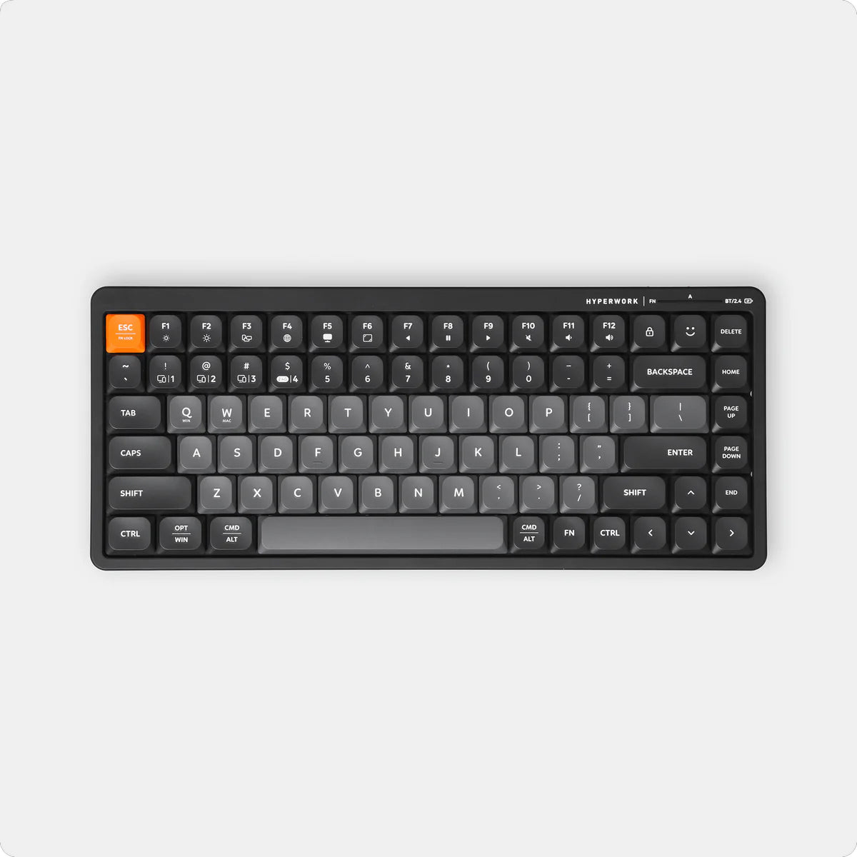 Bàn phím không dây HyperWork SilentKey Mini - TS01M