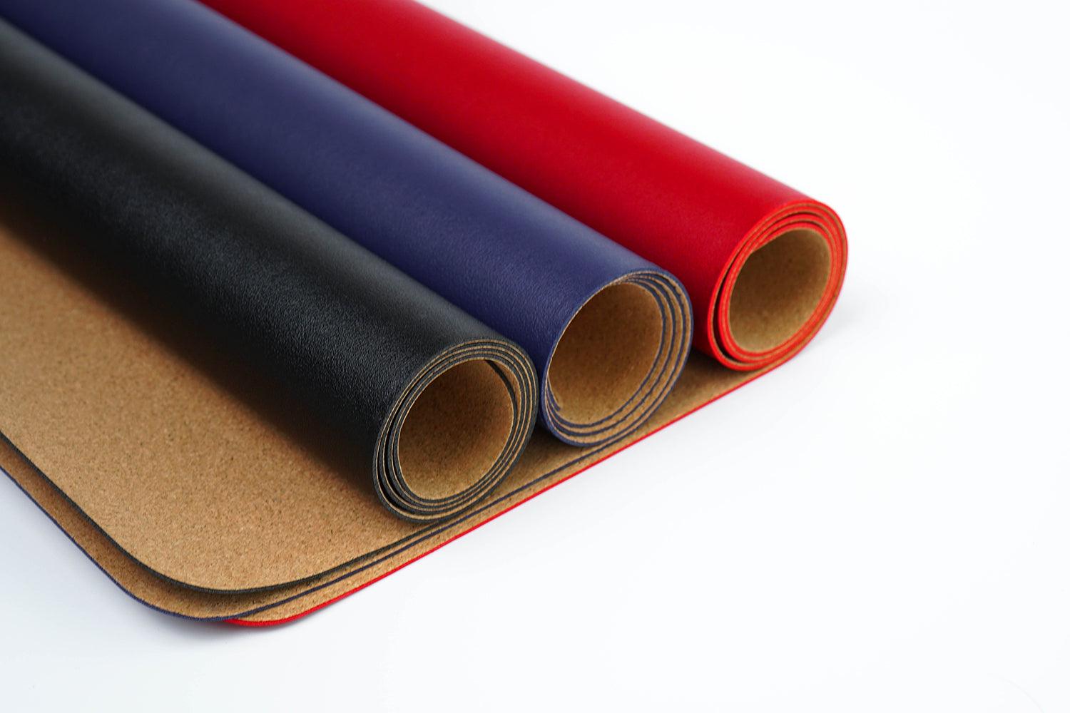 Lót chuột bản lớn 80x40cm chất liệu giả da PU/Gỗ sồi ép cao cấp HyperWork Mousepad - HyperWork