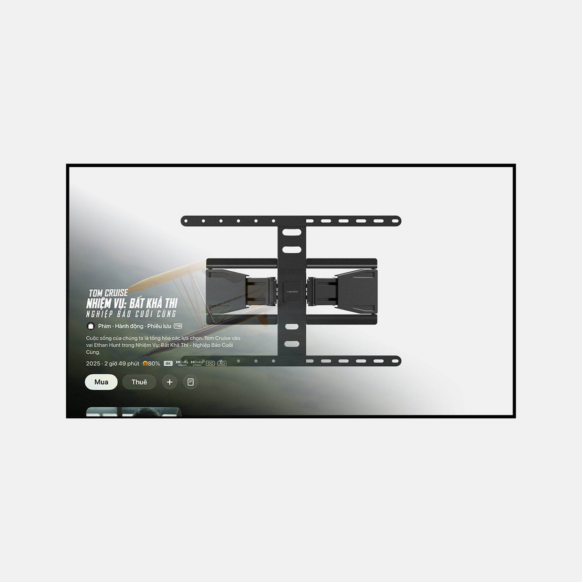Support TV mobile HyperWork Core Stand - TVC01