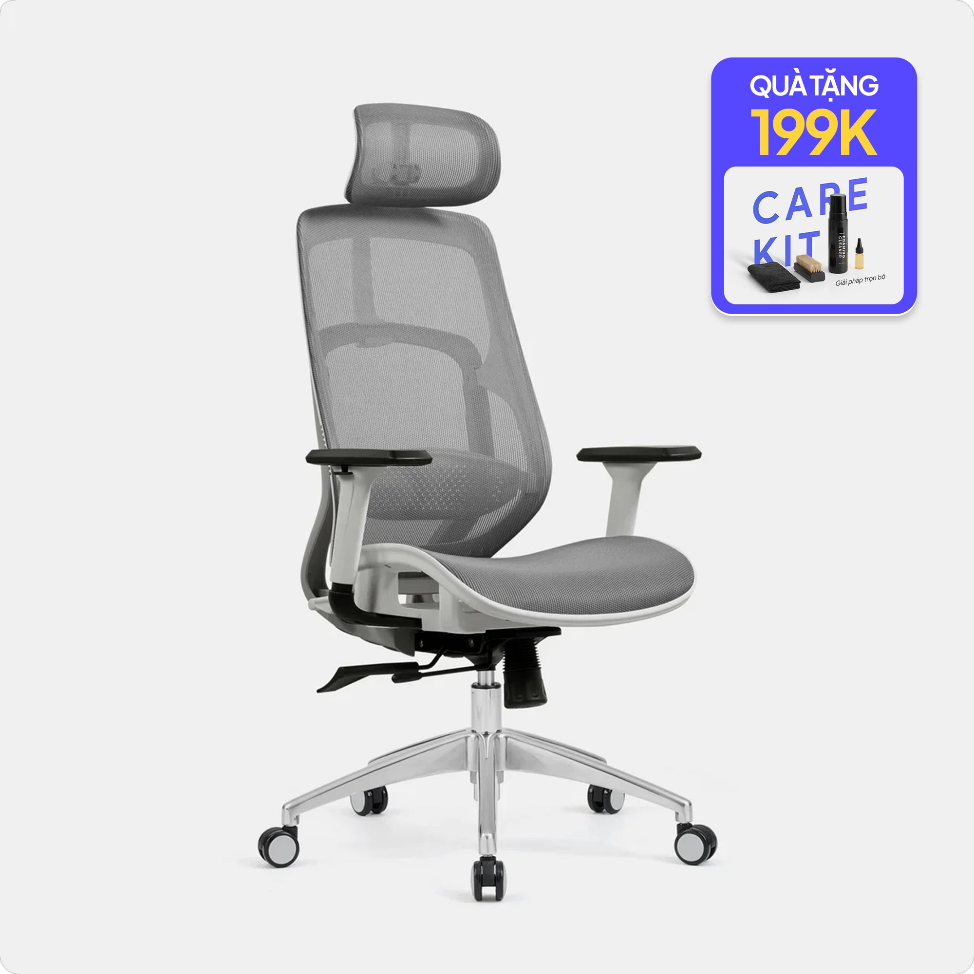 Ghế công thái học HyperWork Airy - OC02