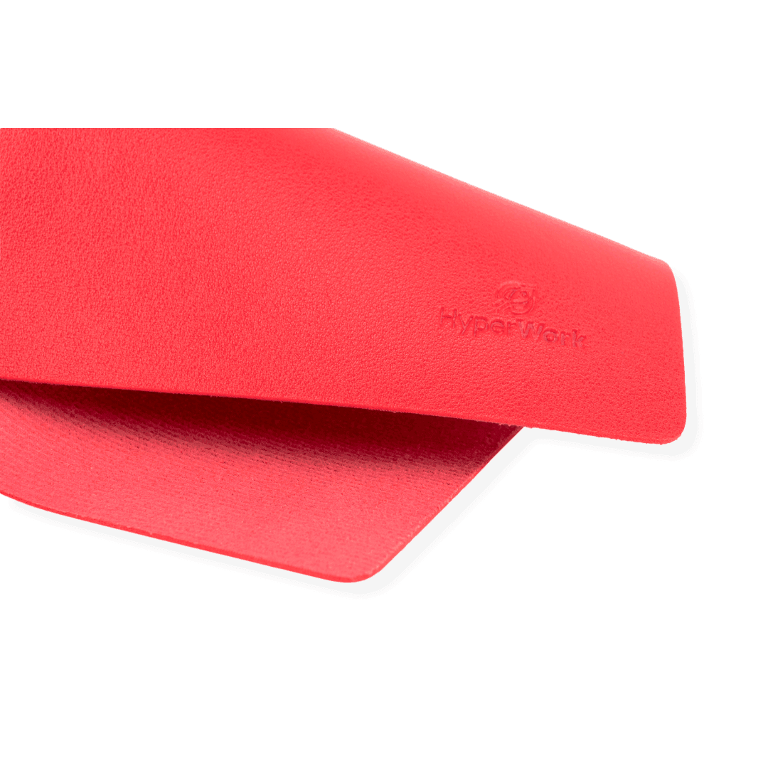 Lót chuột 20x20cm chất liệu giả da PU HyperWork Mousepad - HyperWork