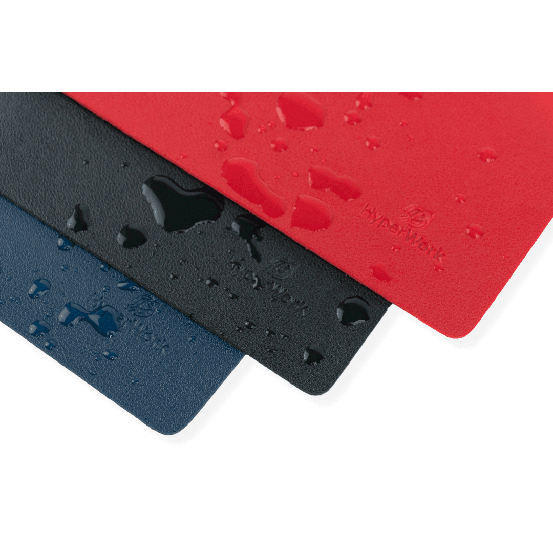 Lót chuột 20x20cm chất liệu giả da PU HyperWork Mousepad - HyperWork